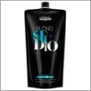 Blondierung und Entwicklerlotion